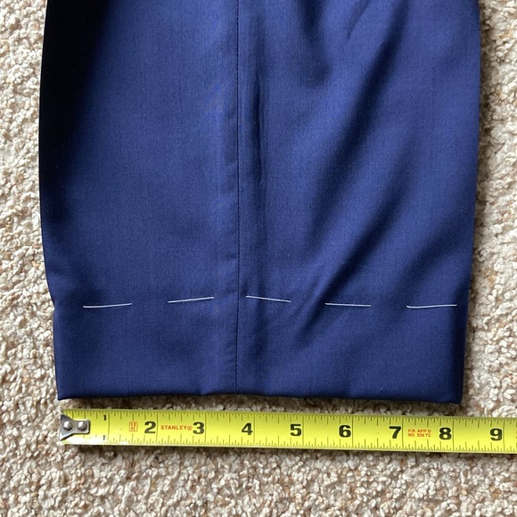 NWOT Brunello Cucinelli Men’s Navy Lightweight Wool Trousers Pants IT60 US 42-44 - Picture 14 of 16